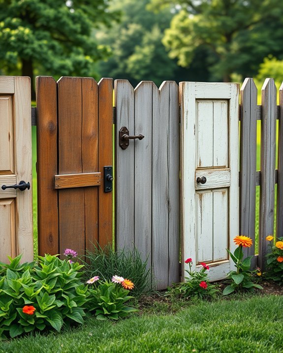 unique eco friendly door fence