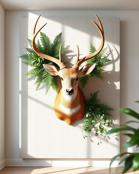 unique faux taxidermy art