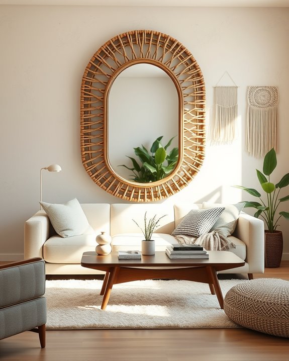 unique framed statement mirrors