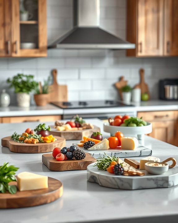 unique handcrafted serving trays