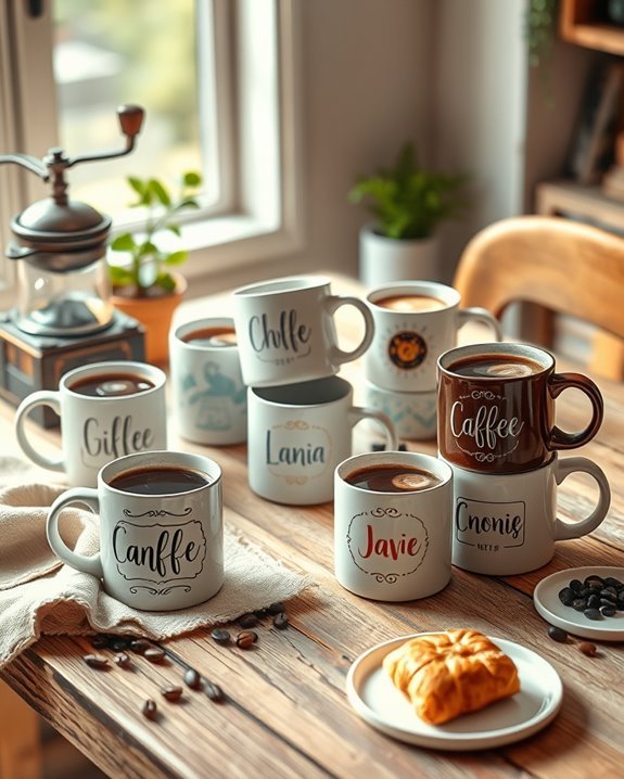 unique personalized coffee mugs