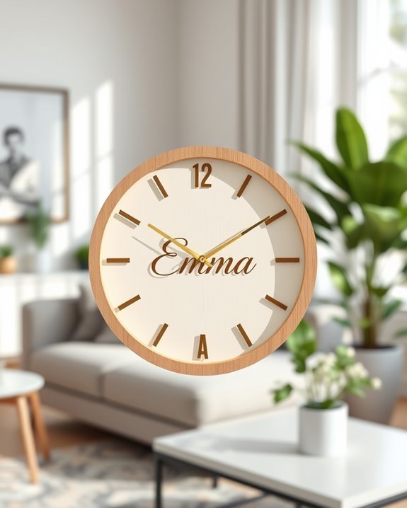 unique personalized timepieces decor