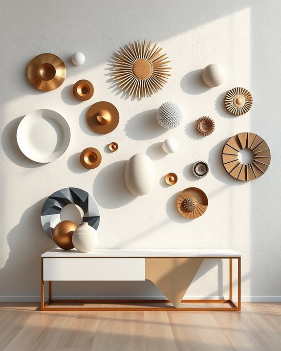 unique textured wall art