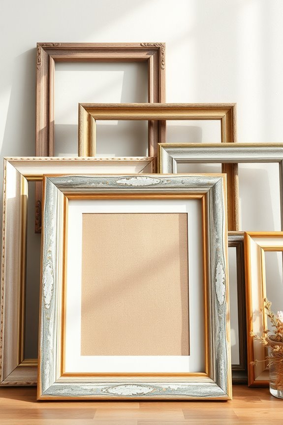 upcycled vintage picture decor