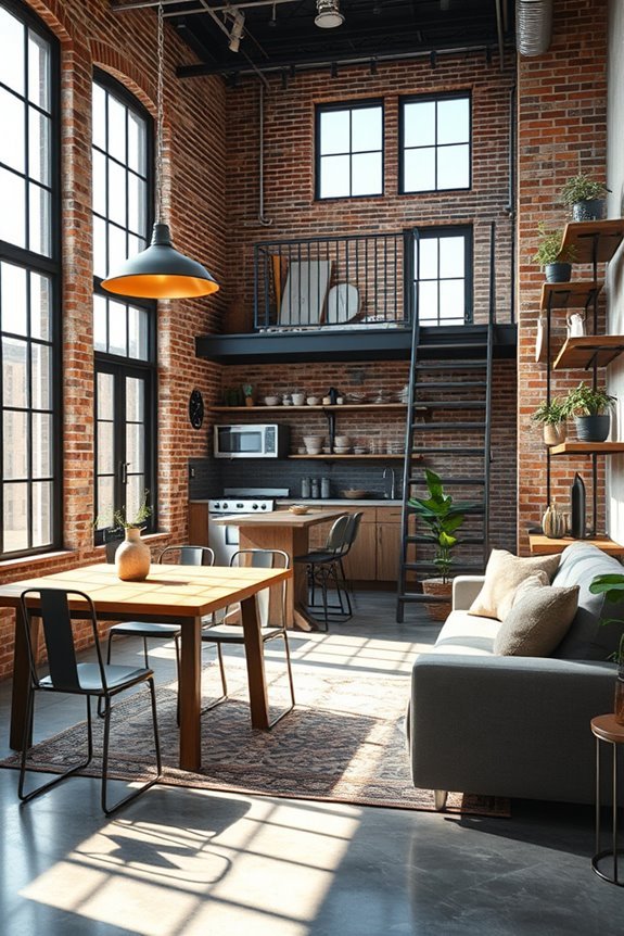 urban industrial chic retreat