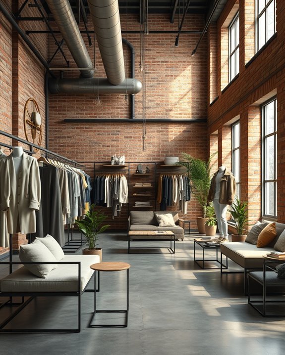 urban industrial fashion shop