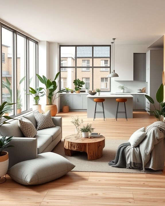 urban serenity through cozy corners