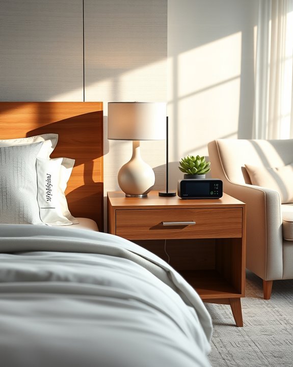usb charging nightstands convenience