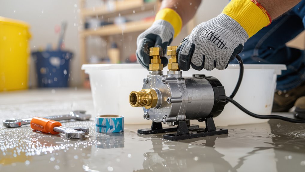 utility pump installation guide