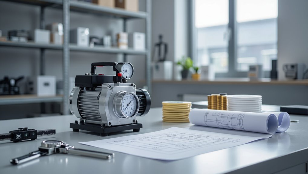vacuum pump application sizing