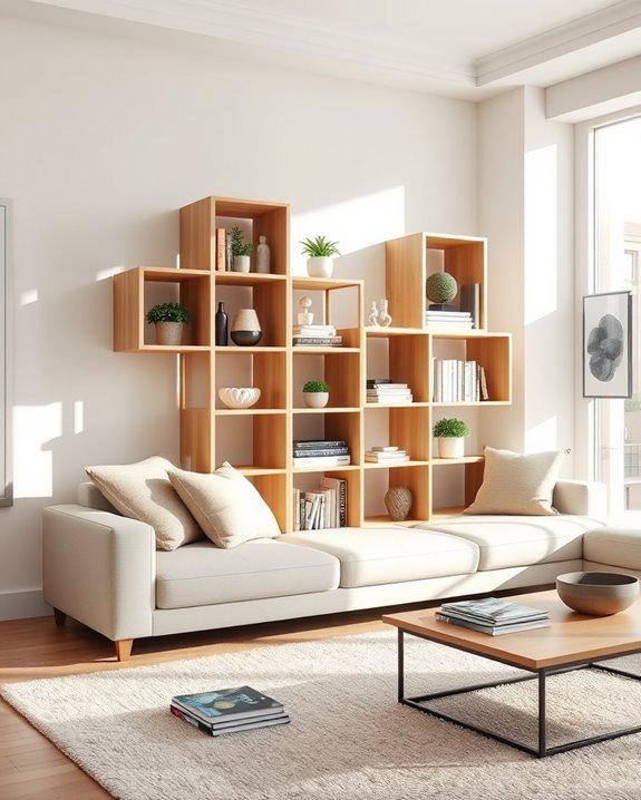 versatile cube shelf storage