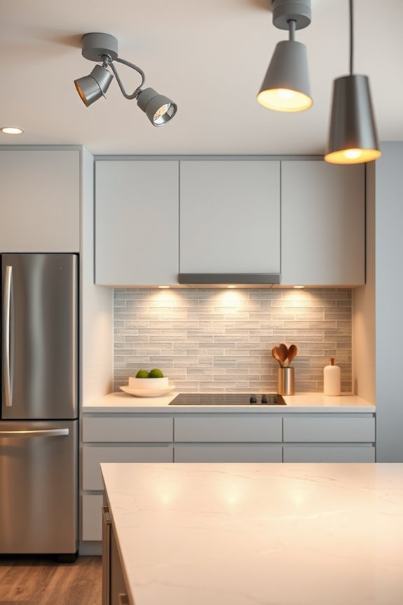 versatile kitchen backsplash lighting