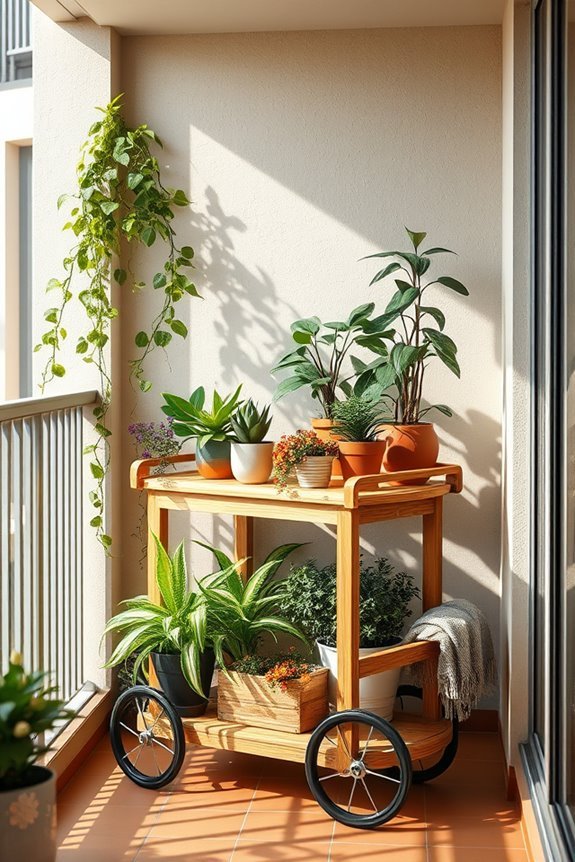 versatile mobile plant carts
