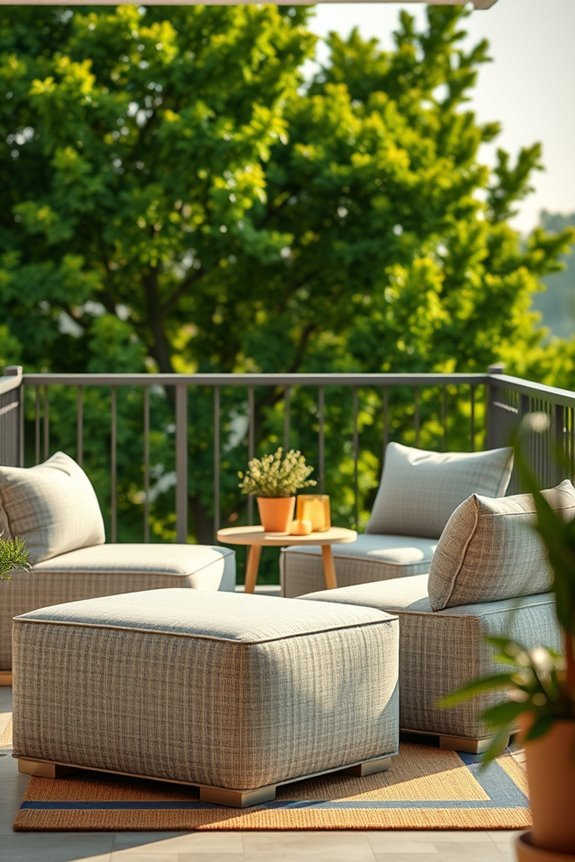 versatile outdoor seating solution