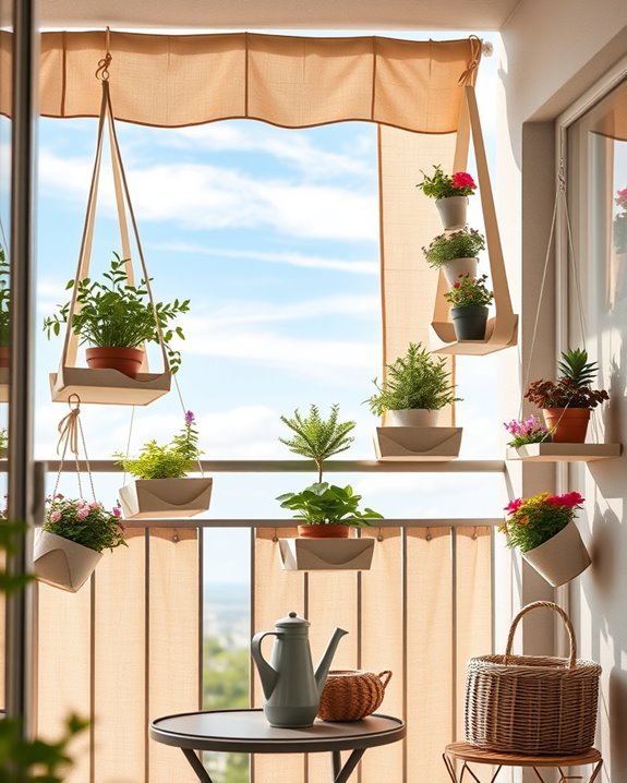 versatile portable fabric shelves