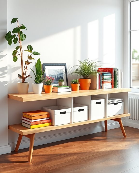 versatile seating and storage