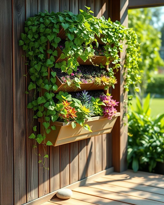 vertical gardening enhances space