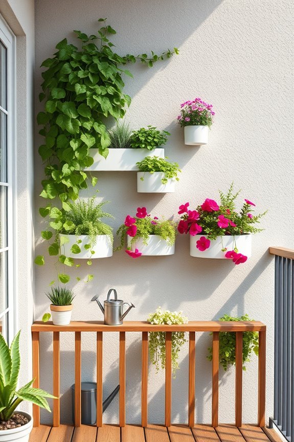 vertical gardening for balconies
