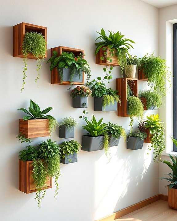 vertical gardens for decor