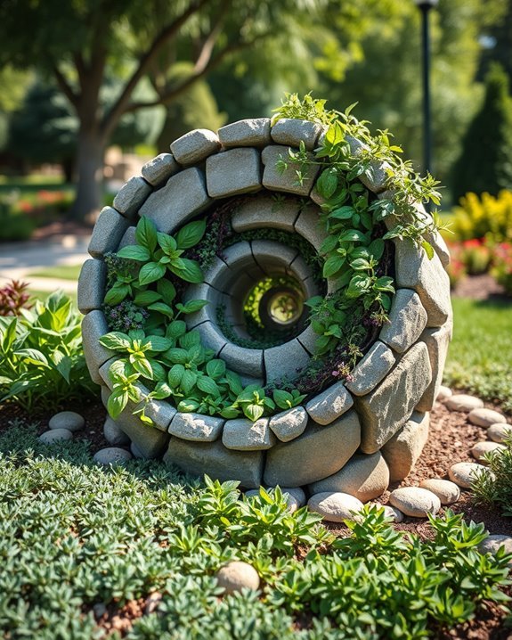 vertical herb garden efficiency