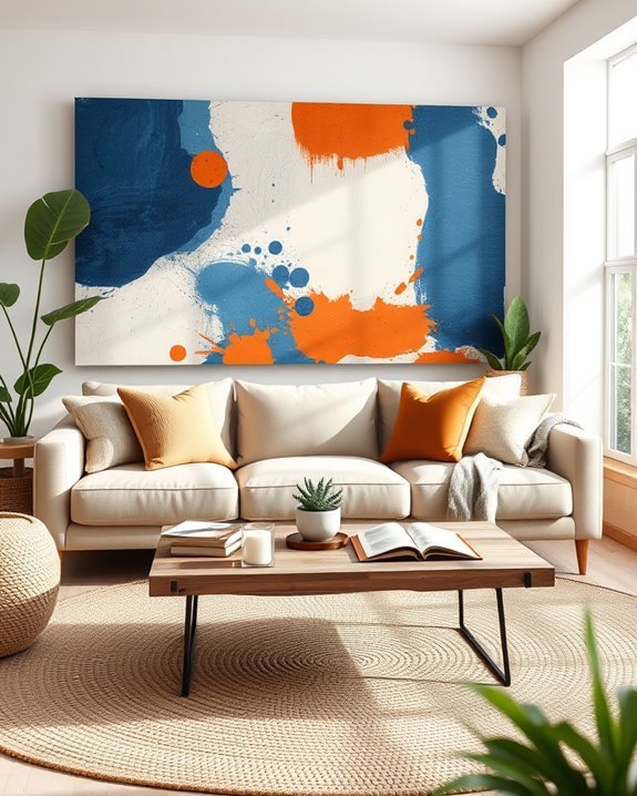 vibrant abstract art transformation