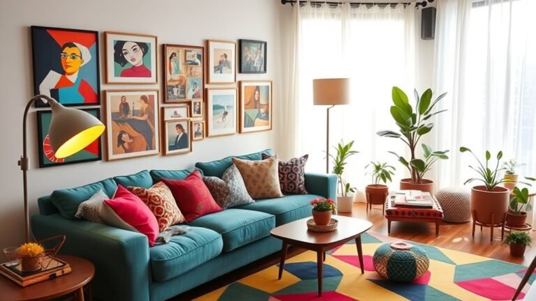 vibrant and playful interiors