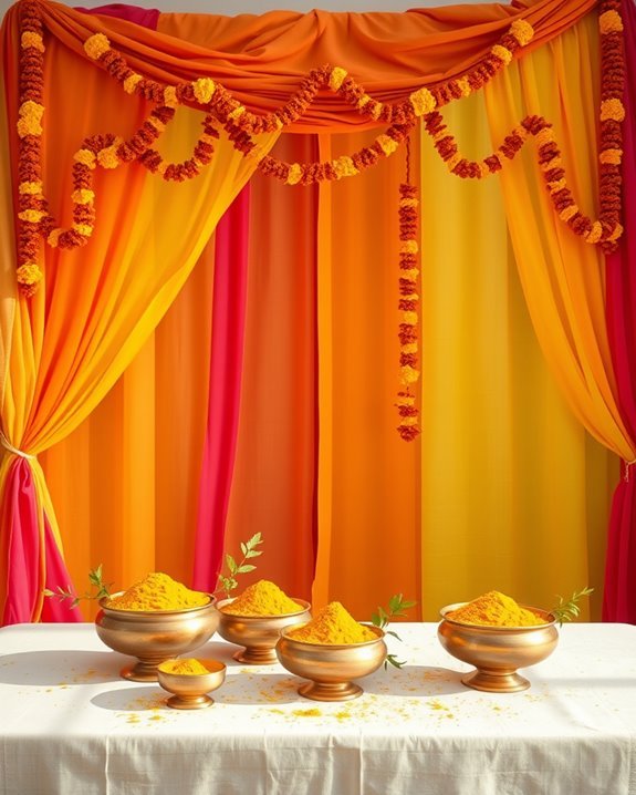vibrant backdrops for celebrations