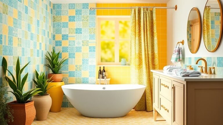 vibrant bathroom design inspiration