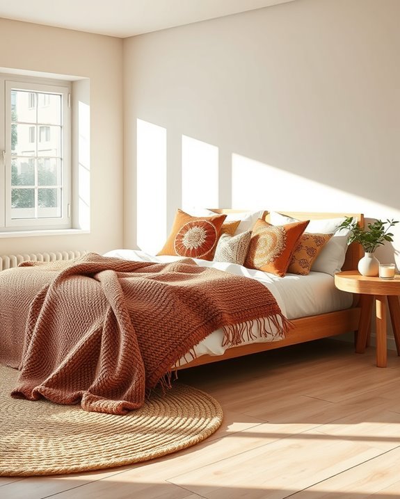 vibrant boho scandinavian decor