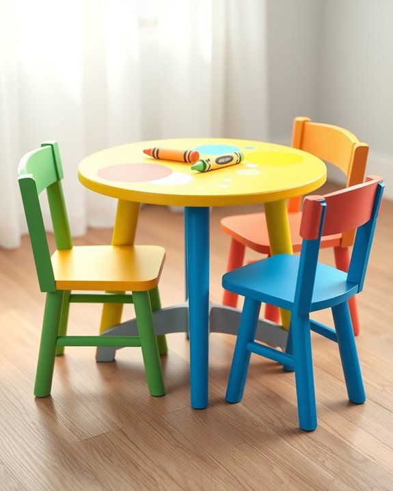 vibrant chalk paint designs