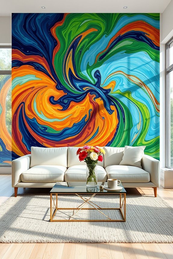 vibrant color explosion sanctuary