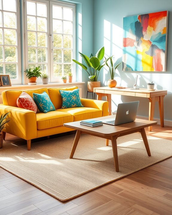 vibrant colors boost productivity
