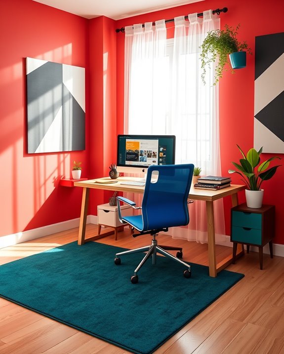 vibrant colors enhance creativity