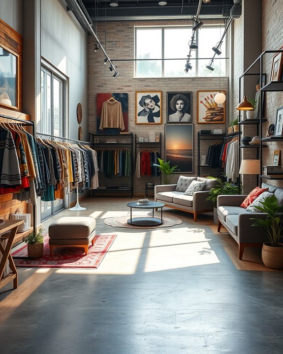 vibrant eclectic fashion atmosphere