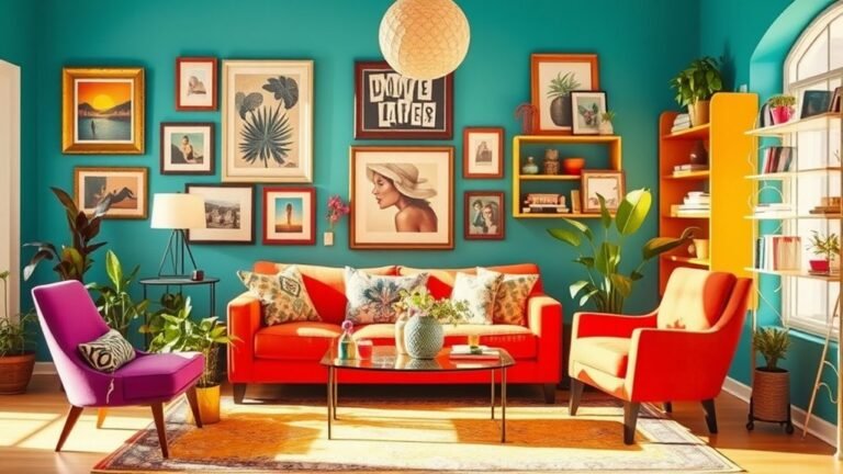 vibrant home decor inspiration