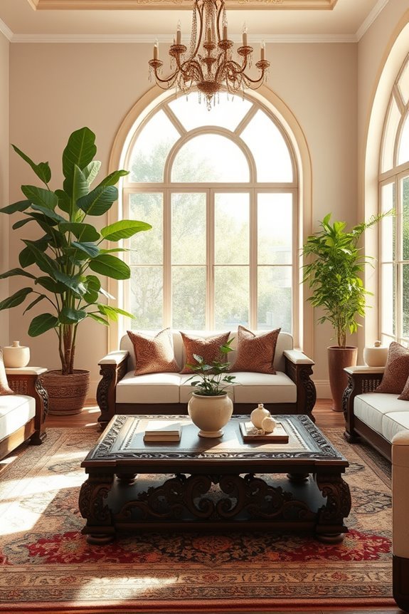 vibrant indoor plant arrangements