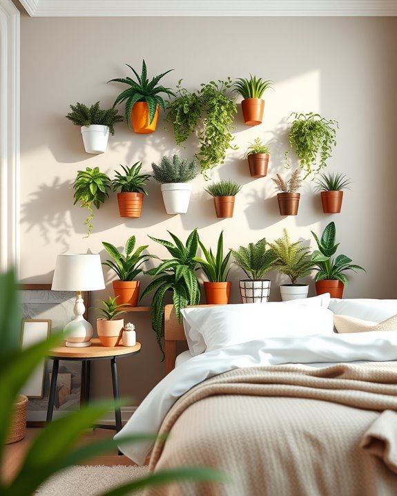 vibrant indoor potted plants