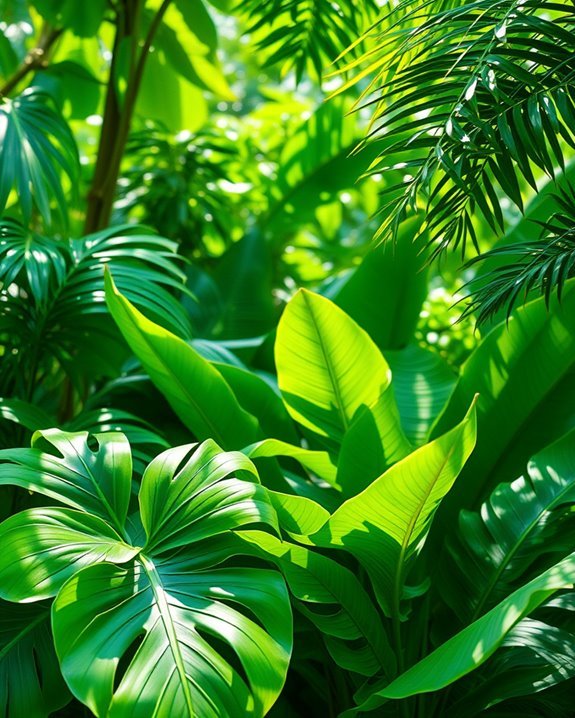 vibrant jungle decor prints