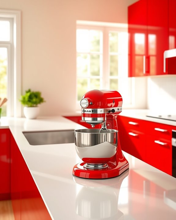 vibrant kitchen color scheme