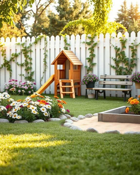 vibrant outdoor play space