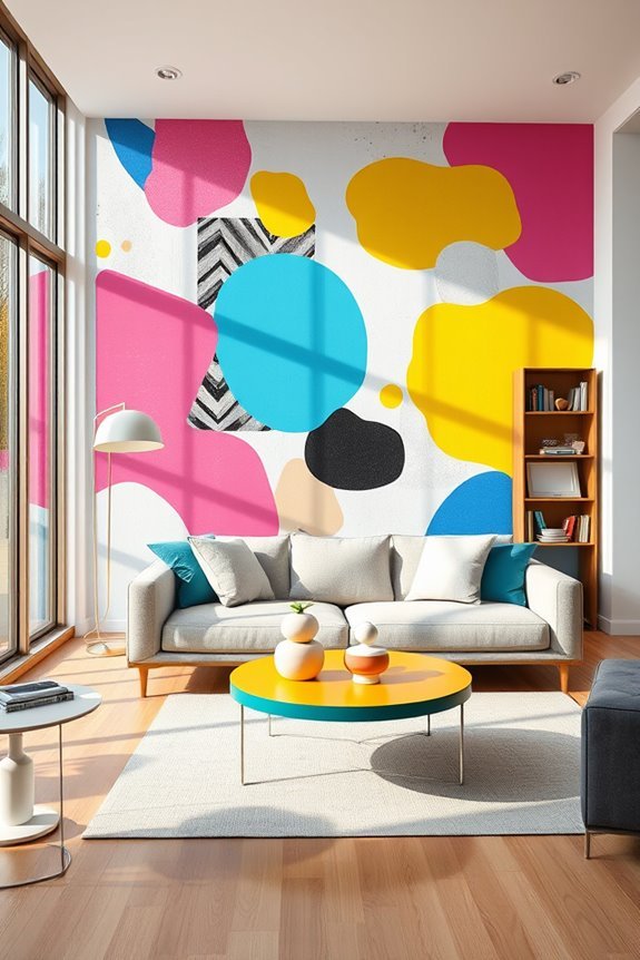 vibrant pop art aesthetics