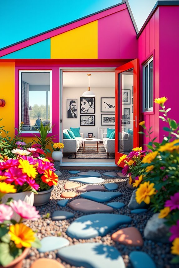 vibrant pop art transformation