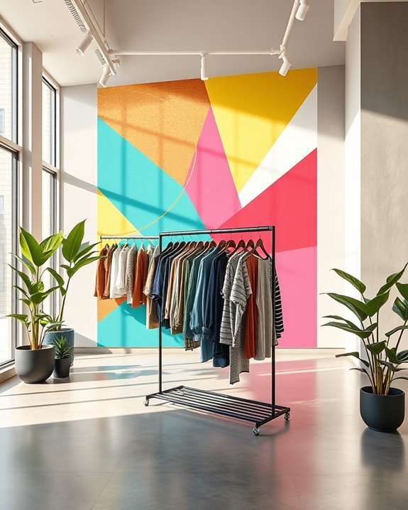 vibrant wall treatments enhance ambiance