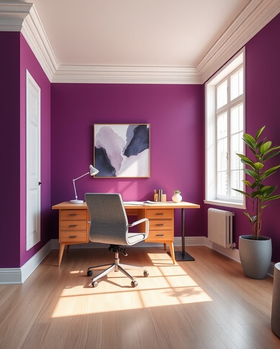vibrant workspace for creativity