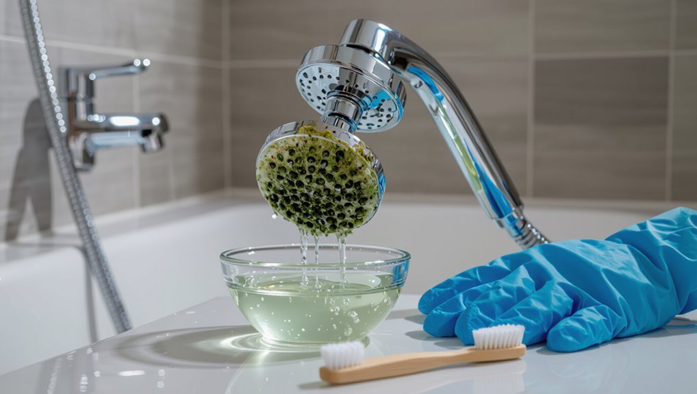 vinegar soak for mold