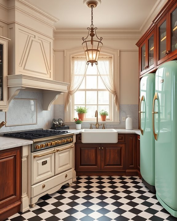 vintage appliances enhance charm