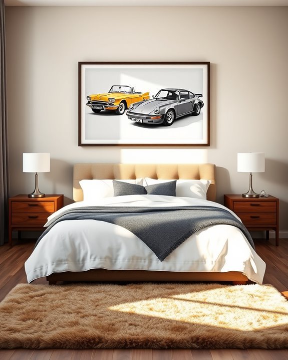 vintage automotive decor inspiration