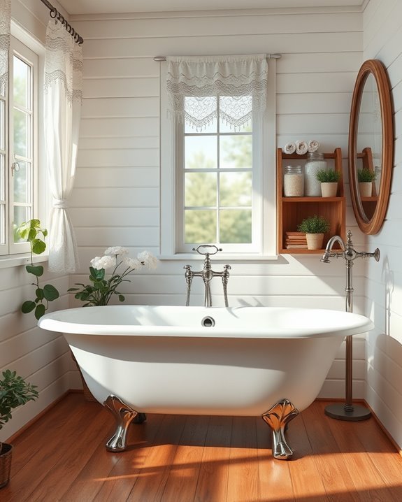 vintage bathtub bathroom charm