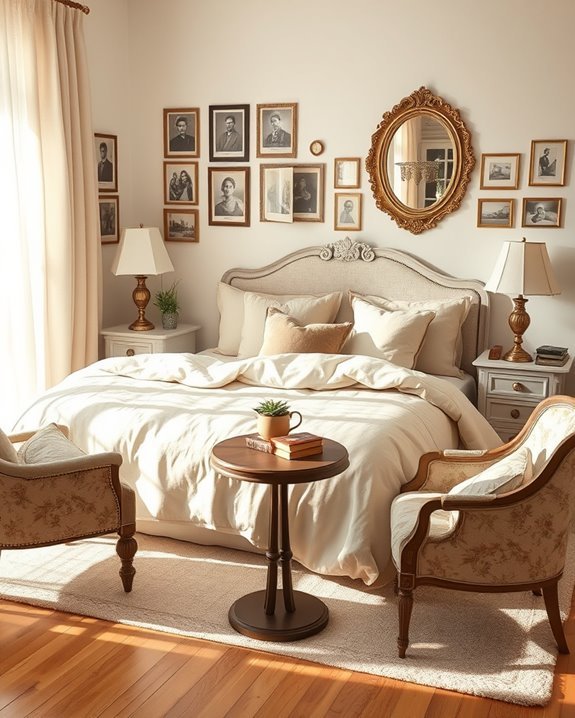 vintage charm and warmth