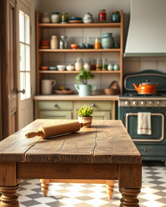 vintage decor for kitchen